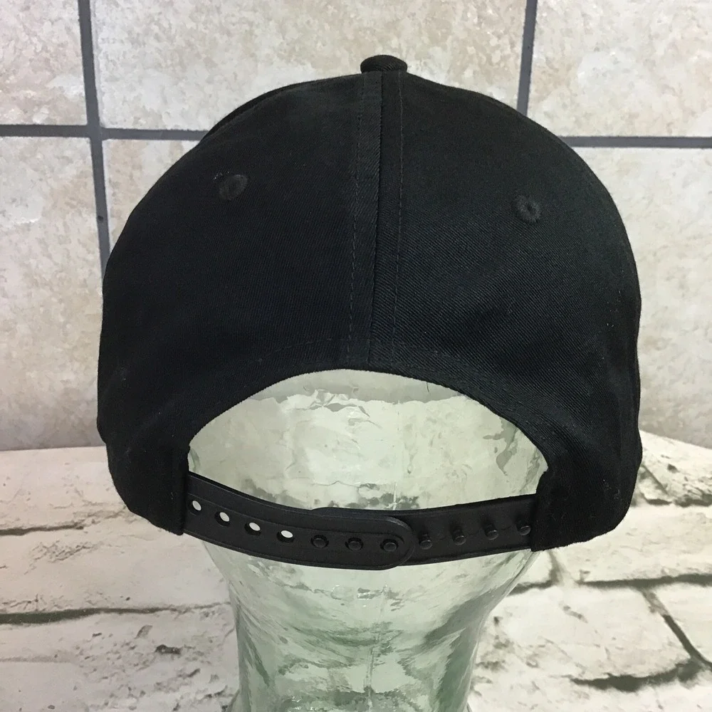 Volcom Black One Size Snapback Hat Adjustable Ball Cap‎